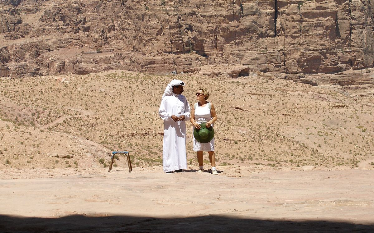 People in conversation
